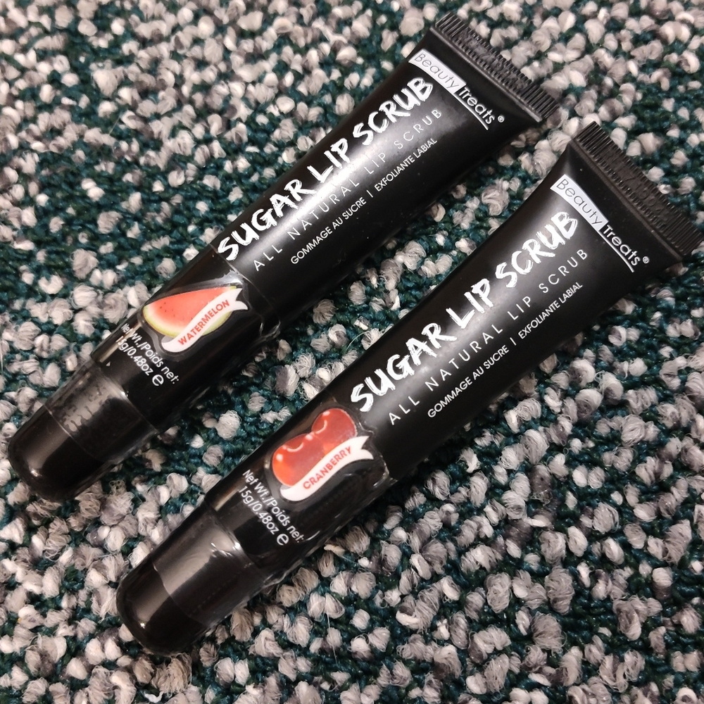 NWT! 2- Beauty Treats Sugar Lip Scrubs